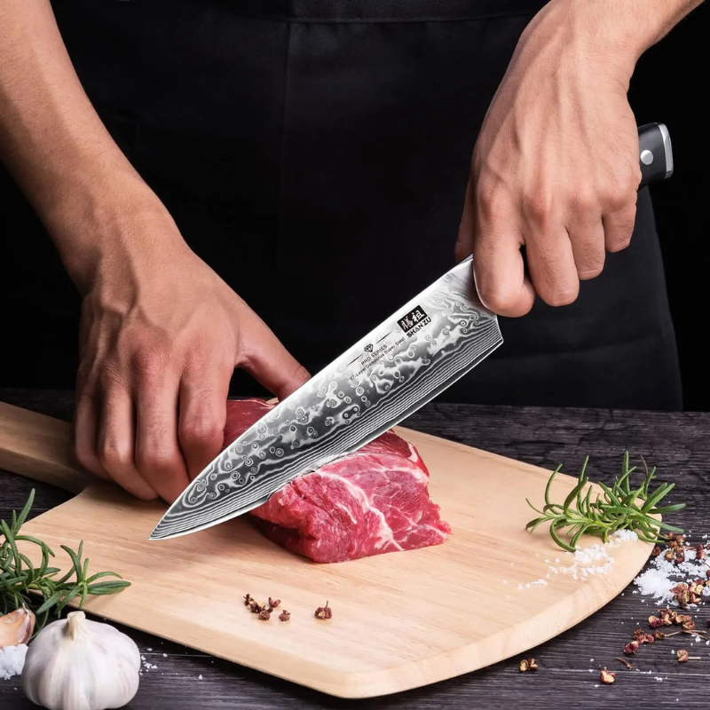 Chef Knife 8 Inch Japanese Steel For Kitchen - Unlimited Knives™